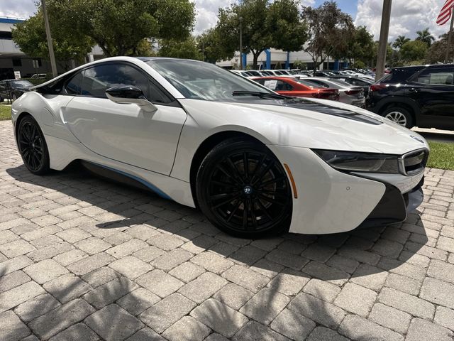 Crystal White Pearl 2019 BMW i8 Coupe All-Wheel Drive 6-Speed Automatic