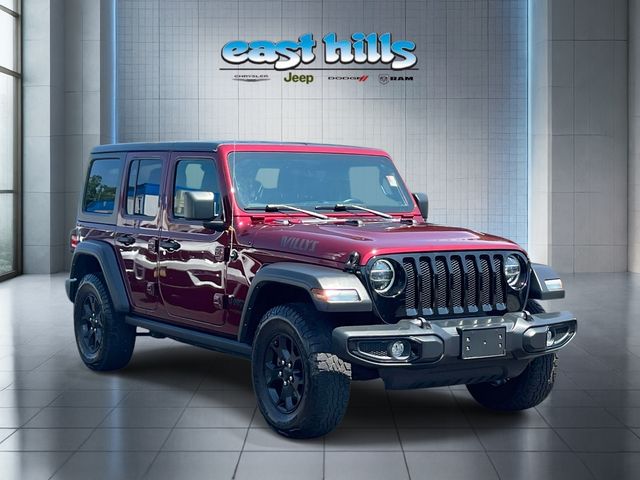 Snazzberry Pearlcoat 2021 Jeep Wrangler SUV / Crossover Four-Wheel Drive 8-Speed Automatic