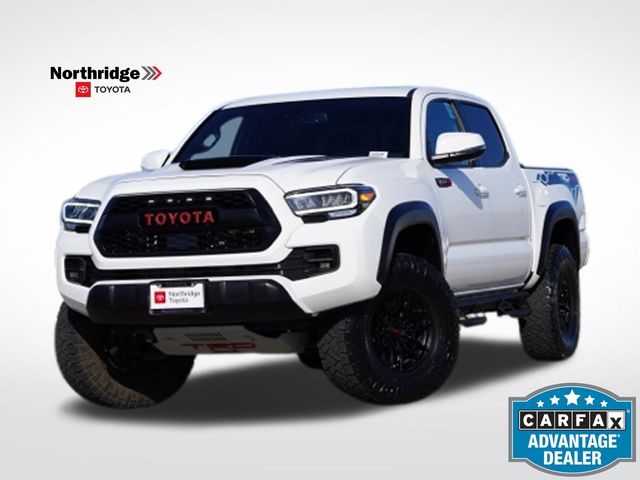 Super White 2020 Toyota Tacoma Pickup Truck Four-Wheel Drive 6-Speed Automatic