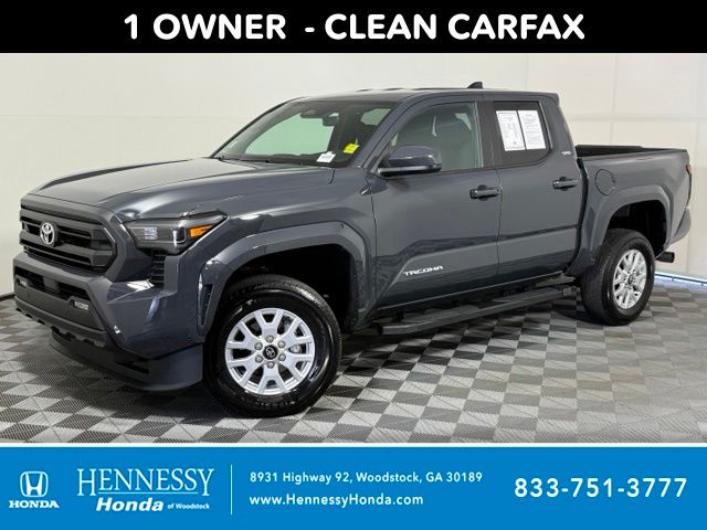Black 2024 Toyota Tacoma Pickup Truck 4X2 8-Speed Automatic