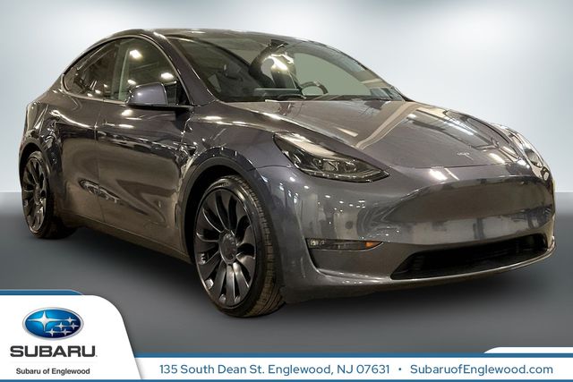 Midnight Silver Metallic 2023 Tesla Model Y Performance AWD SUV / Crossover All-Wheel Drive 1-Speed Automatic