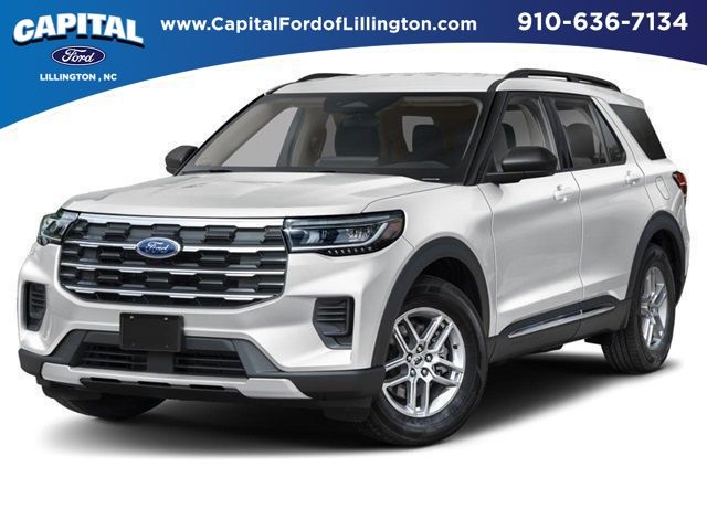 Space White Metallic 2026 Ford Explorer Active RWD SUV / Crossover Rear-Wheel Drive Automatic
