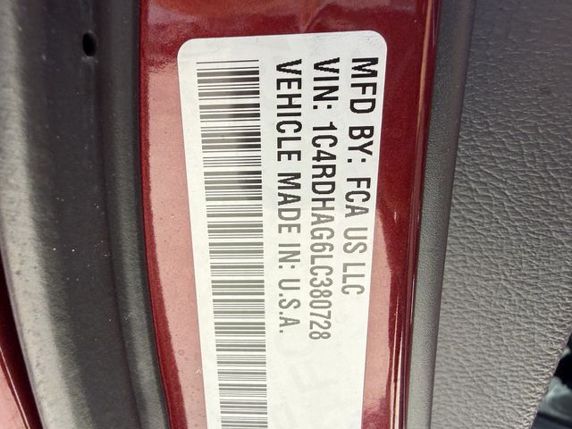 2020 Dodge Durango SXT Red at DeMontrond Auto Country