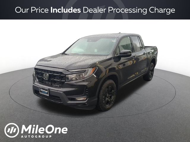 Crystal Black Pearl 2026 Honda Ridgeline Pickup Truck All-Wheel Drive 9-Speed Automatic