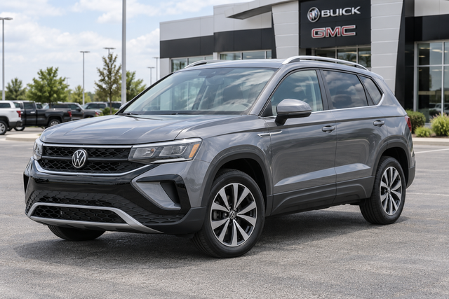 Platinum Gray Metallic 2022 Volkswagen Taos SUV / Crossover Front-Wheel Drive 8-Speed Automatic