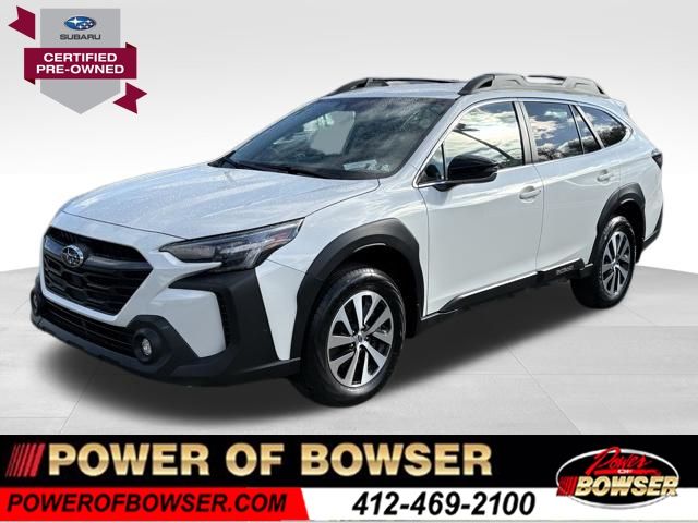 Crystal White Pearl 2025 Subaru Outback Premium AWD SUV / Crossover All-Wheel Drive Continuously Variable Transmission