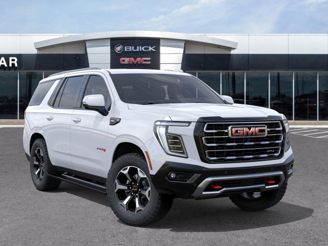 2026 GMC Yukon AT4 White at Big Star Chrysler Jeep Dodge Ram 