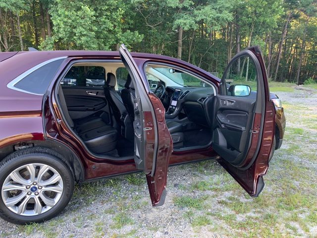 Certified Used 2022 Red Ford Titanium image 11