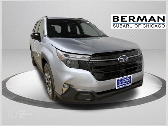 Ice Silver Metallic 2026 Subaru Forester Hybrid SUV / Crossover All-Wheel Drive Continuously Variable Transmission