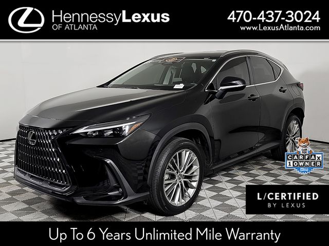 Black (Caviar) 2023 Lexus NX Hybrid 350h Premium AWD SUV / Crossover All-Wheel Drive Continuously Variable Transmission