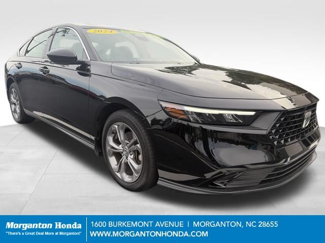 Crystal Black Pearl 2024 Honda Accord Sedan Front-Wheel Drive Continuously Variable Transmission