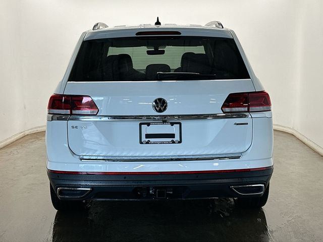 2023 Volkswagen Atlas 3.6L V6 SE w/Technology White at Sutliff Volkswagen