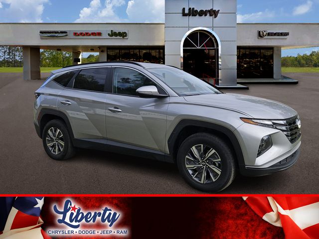 Shimmering Silver 2023 Hyundai Tucson Hybrid Blue AWD SUV / Crossover All-Wheel Drive 6-Speed Automatic