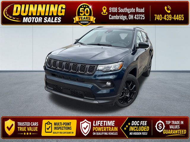 Fathom Blue Pearl Coat 2026 Jeep Compass SUV / Crossover Four-Wheel Drive 8-Speed Automatic