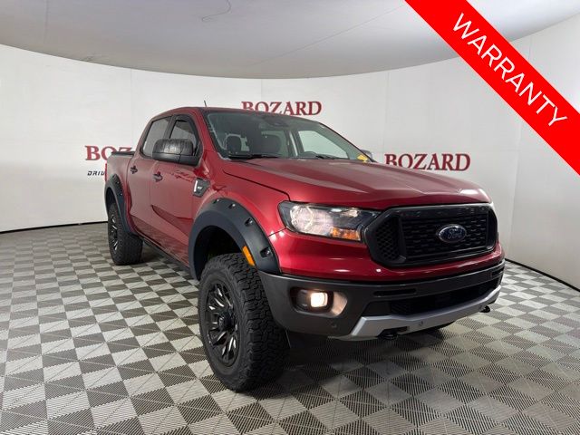 Red Metallic 2020 Ford Ranger Pickup Truck Four-Wheel Drive Automatic