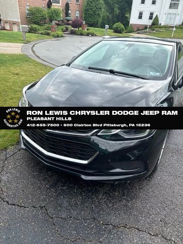 Mosaic Black Metallic 2017 Chevrolet Cruze Sedan Front-Wheel Drive 6-Speed Automatic