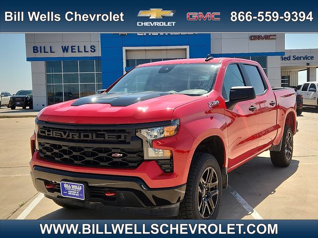 Red Hot 2024 Chevrolet Silverado 1500 Pickup Truck Four-Wheel Drive Automatic