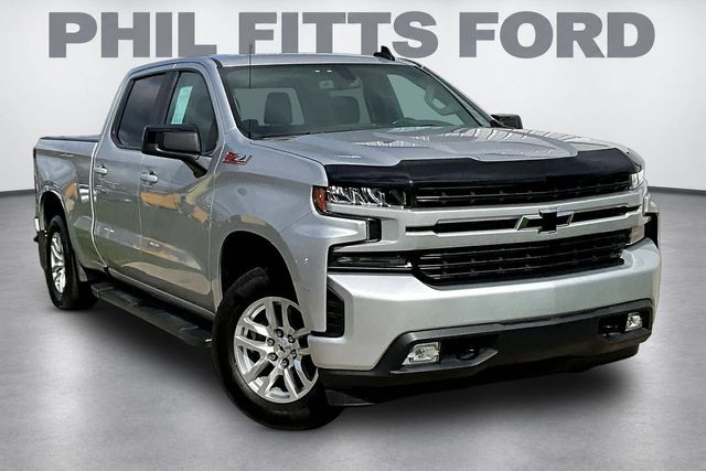 Silver Ice Metallic 2019 Chevrolet Silverado 1500 Pickup Truck Four-Wheel Drive 8-Speed Automatic