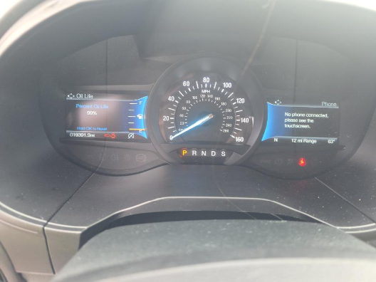 2023 Oxford White Ford Edge SEL AWD SUV
