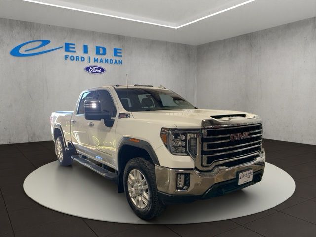White 2020 GMC Sierra 2500HD Pickup Truck Four-Wheel Drive Automatic