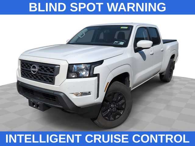 Glacier White 2022 Nissan Frontier Pickup Truck Four-Wheel Drive 9-Speed Automatic