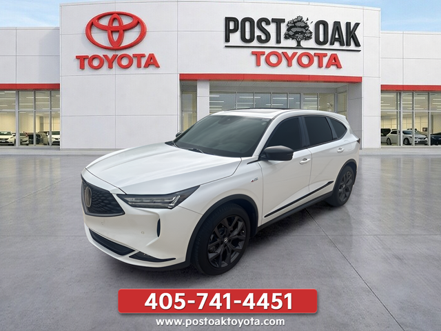 White (Blizzard Pearl) 2023 Acura MDX SH-AWD with A-SPEC Package SUV / Crossover All-Wheel Drive Automatic