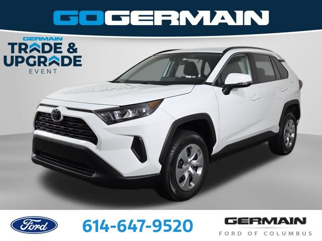Super White 2020 Toyota RAV4 LE FWD SUV / Crossover Front-Wheel Drive 8-Speed Automatic