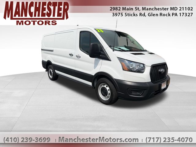 Oxford White 2023 Ford Transit Cargo Van Rear-Wheel Drive