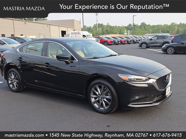 Jet Black Mica 2018 Mazda MAZDA6 Sedan Front-Wheel Drive 6-Speed Automatic