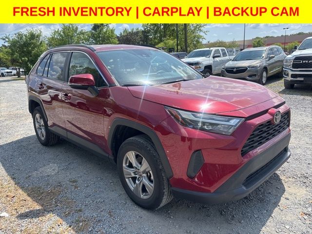Red (Ruby Flare Pearl) 2025 Toyota RAV4 XLE FWD SUV / Crossover Front-Wheel Drive 8-Speed Automatic
