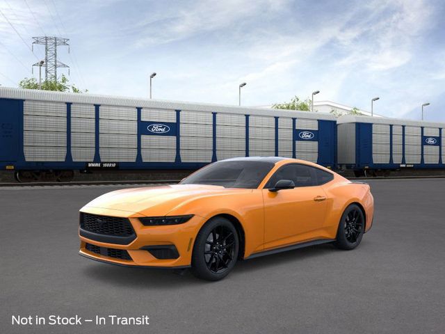 Orange 2026 Ford Mustang EcoBoost Premium Fastback RWD Coupe Rear-Wheel Drive Automatic