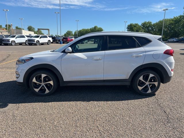 2016 Dazzling White Hyundai Tucson Sport AWD SUV