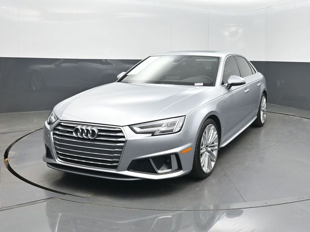 Silver Metallic 2019 Audi A4 quattro Premium Plus 45 TFSI Sedan All-Wheel Drive 7-Speed Automatic