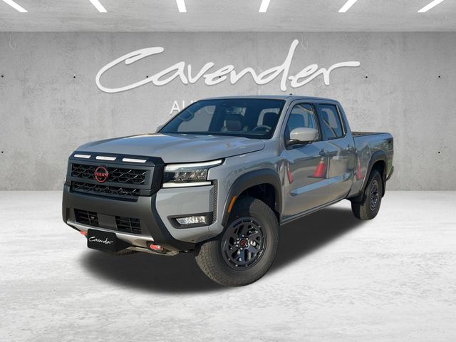 Boulder Gray Pearl 2026 Nissan Frontier Pickup Truck Four-Wheel Drive 9-Speed Automatic Overdrive