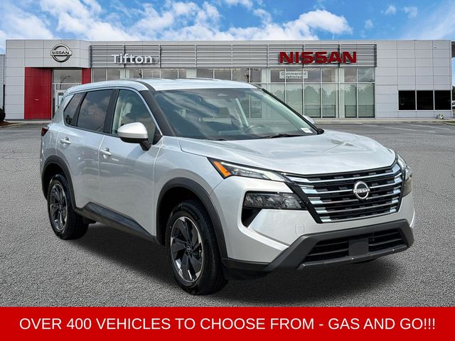 Brilliant Silver Metallic 2025 Nissan Rogue SUV / Crossover Front-Wheel Drive Continuously Variable Transmission