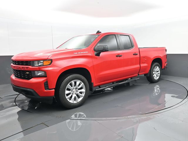 2021 Red Hot Chevrolet Silverado 1500 Custom 4X4 Truck