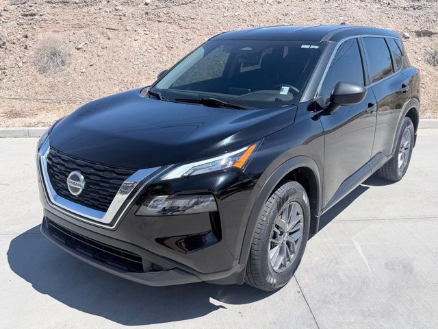 Super Black 2021 Nissan Rogue S FWD SUV / Crossover Front-Wheel Drive Continuously Variable Transmission
