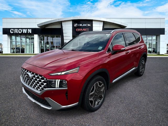 Calypso Red 2022 Hyundai Santa Fe Limited FWD SUV / Crossover Front-Wheel Drive Automatic