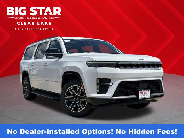 2026 Jeep Grand Wagoneer L  White/off-white at Victoria Chrysler Dodge Jeep Ram