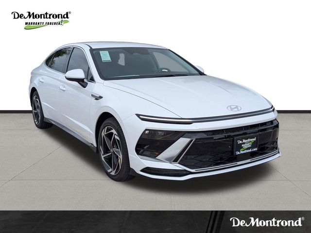 2026 Hyundai Sonata SEL Sport White at DeMontrond Gulf Freeway