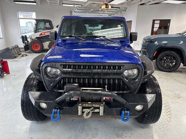 2019 Ocean Blue Metallic Clearcoat Jeep Wrangler Unlimited Sport S 4X4 SUV