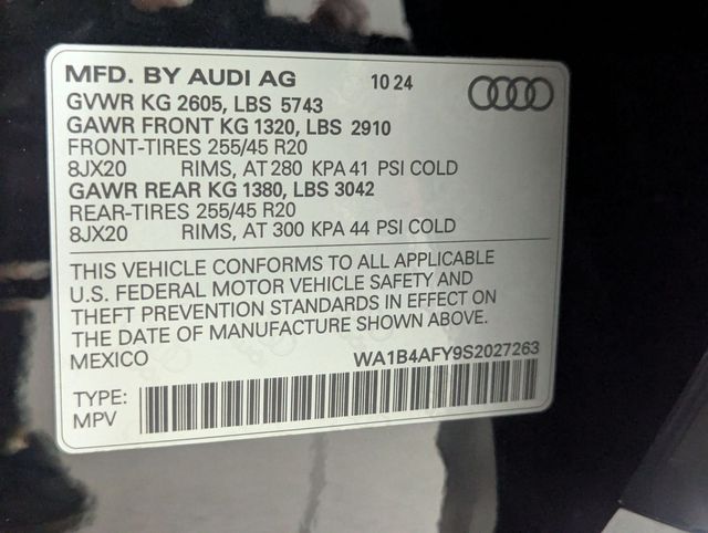used 2025 Audi SQ5 car, priced at $57,781