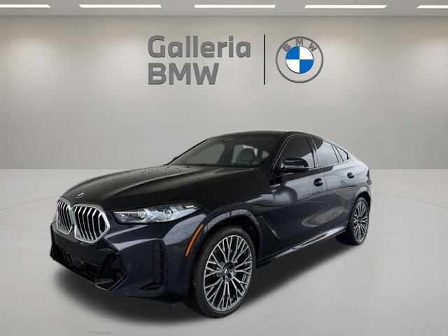 Carbon Black Metallic 2024 BMW X6 SUV / Crossover All-Wheel Drive 8-Speed Automatic