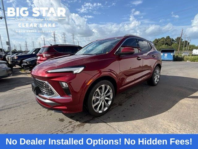 2024 Buick Encore GX Avenir Red at Classic Elite Chevrolet Sugar Land
