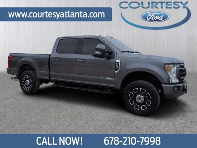 Carbonized Gray Metallic 2022 Ford F-250 Super Duty Lariat Crew Cab 4WD Pickup Truck Four-Wheel Drive Automatic