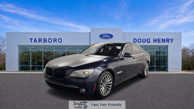 Imperial Blue Metallic 2011 BMW 7 Series Sedan Rear-Wheel Drive 6-Speed Automatic