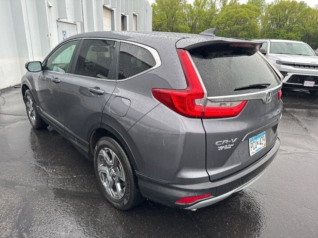 2017 Modern Steel Metallic Honda CR-V EX-L AWD SUV
