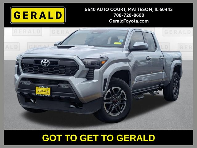 Celestial Silver Metallic 2025 Toyota Tacoma Pickup Truck Four-Wheel Drive 8-Speed Automatic