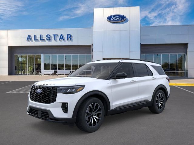 Star White Metallic Tri-Coat 2026 Ford Explorer ST-Line RWD SUV / Crossover Rear-Wheel Drive Automatic