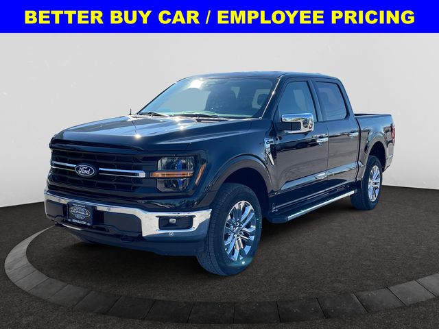 Black Metallic 2026 Ford F-150 XLT SuperCrew 4WD Pickup Truck Four-Wheel Drive Automatic
